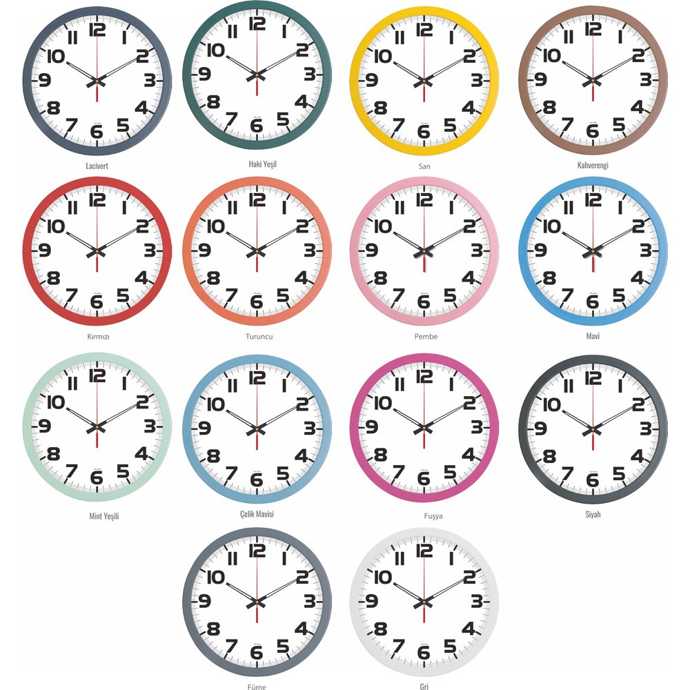 Duvar Saatleri (30 cm)