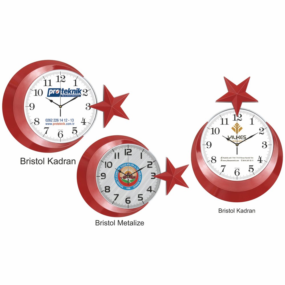 Duvar Saatleri (42,5x30,5 cm)