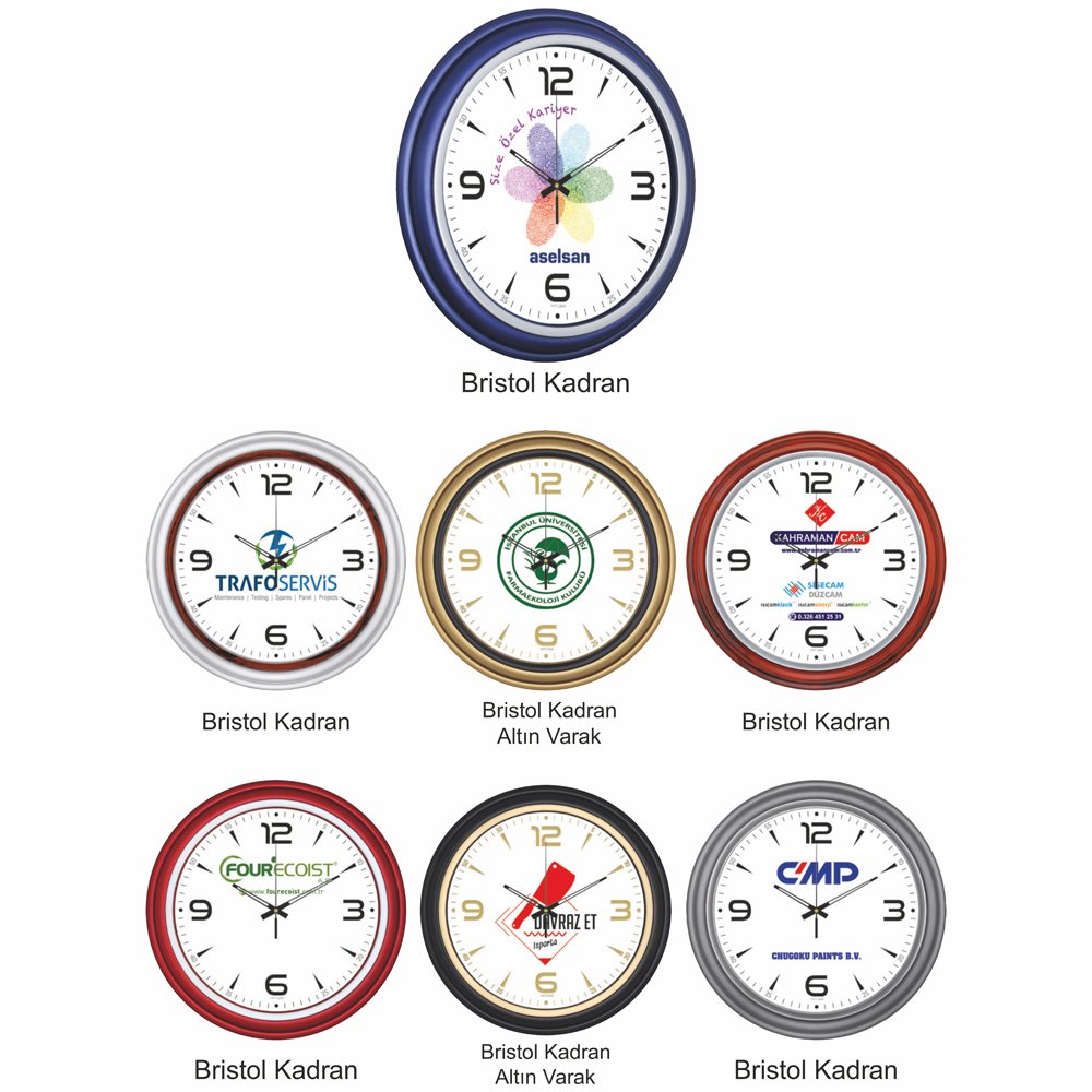 Duvar Saatleri (34 cm)