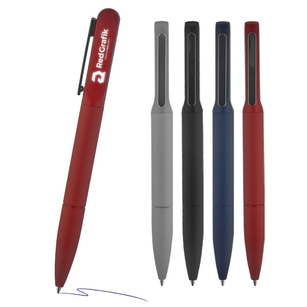 Led Metal Tükenmez Kalem